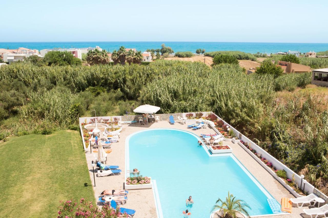 Albatross Hotel Maleme  Bagian luar foto